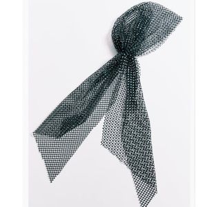 Rhinestone headpiece black - Zara ref 0653/290